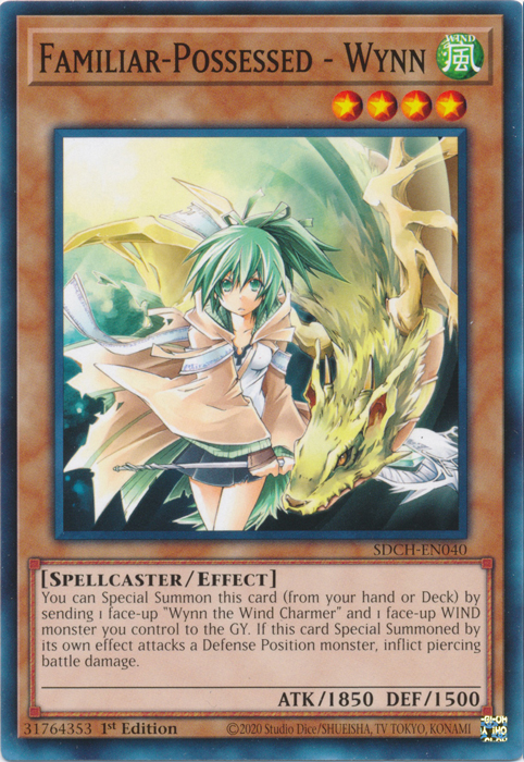 Familiar-Possessed - Wynn [SDCH-EN040] Common | Jomio and Rueliete's Cards and Comics