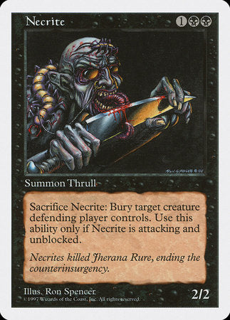 Necrite [Fifth Edition] | Jomio and Rueliete's Cards and Comics