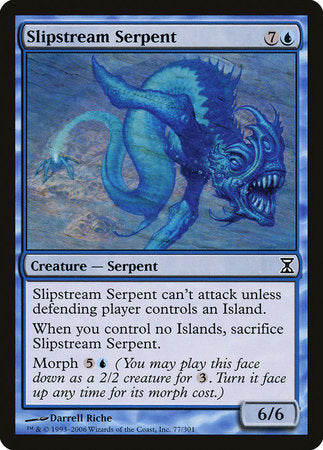 Slipstream Serpent [Time Spiral] | Jomio and Rueliete's Cards and Comics