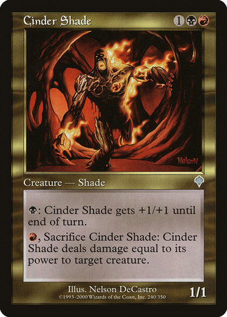 Cinder Shade [Invasion] | Jomio and Rueliete's Cards and Comics