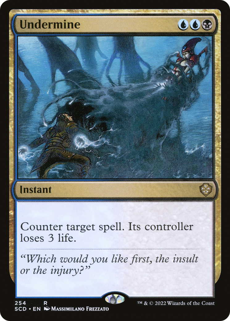 Undermine [Starter Commander Decks] | Jomio and Rueliete's Cards and Comics