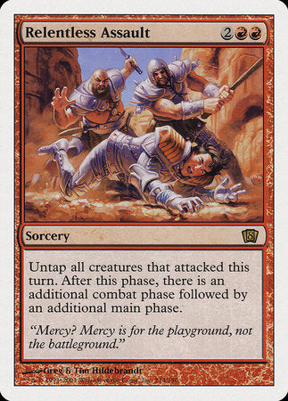 Relentless Assault [Eighth Edition] | Jomio and Rueliete's Cards and Comics
