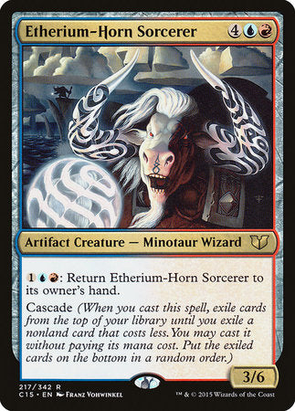 Etherium-Horn Sorcerer [Commander 2015] | Jomio and Rueliete's Cards and Comics