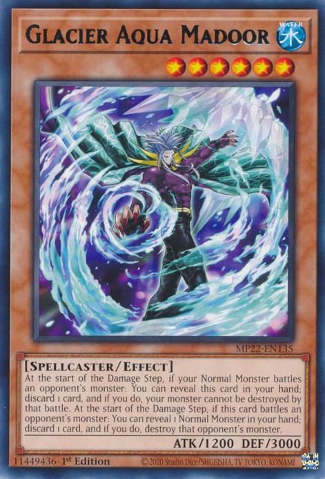 Glacier Aqua Madoor [MP22-EN135] Rare | Jomio and Rueliete's Cards and Comics