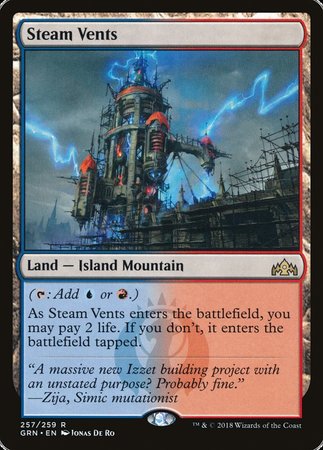 Steam Vents [Guilds of Ravnica] | Jomio and Rueliete's Cards and Comics