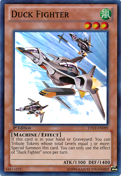 Duck Fighter [LTGY-EN099] Super Rare | Jomio and Rueliete's Cards and Comics
