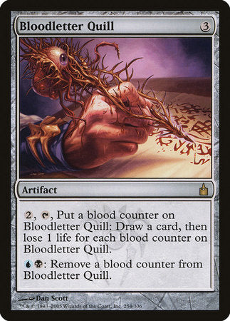 Bloodletter Quill [Ravnica: City of Guilds] | Jomio and Rueliete's Cards and Comics