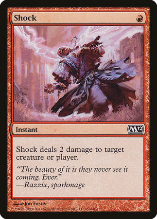 Shock [Magic 2012] | Jomio and Rueliete's Cards and Comics