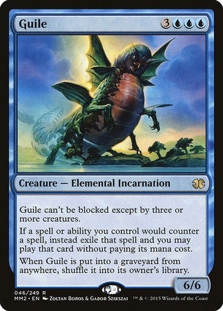 Guile [Modern Masters 2015] | Jomio and Rueliete's Cards and Comics