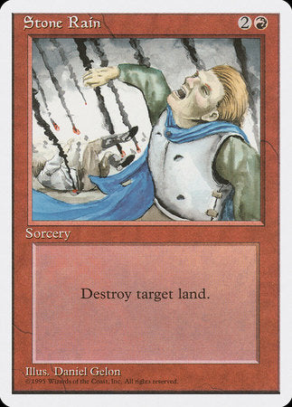 Stone Rain [Fourth Edition] | Jomio and Rueliete's Cards and Comics