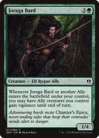 Joraga Bard [Duel Decks: Zendikar vs. Eldrazi] | Jomio and Rueliete's Cards and Comics