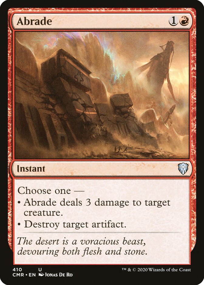 Abrade [Commander Legends] | Jomio and Rueliete's Cards and Comics