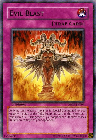 Evil Blast [ABPF-EN094] Rare | Jomio and Rueliete's Cards and Comics