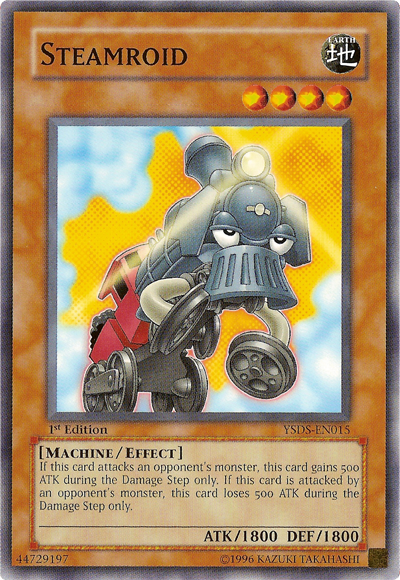 Steamroid [YSDS-EN015] Common | Jomio and Rueliete's Cards and Comics