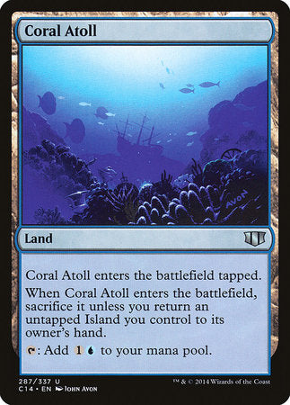 Coral Atoll [Commander 2014] | Jomio and Rueliete's Cards and Comics