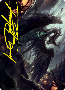Beledros Witherbloom Art Card (Gold-Stamped Signature) [Strixhaven: School of Mages Art Series] | Jomio and Rueliete's Cards and Comics
