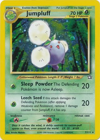 Jumpluff (7/111) [Neo Genesis Unlimited] | Jomio and Rueliete's Cards and Comics