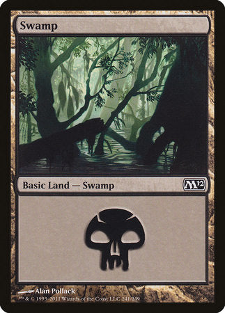 Swamp (241) [Magic 2012] | Jomio and Rueliete's Cards and Comics