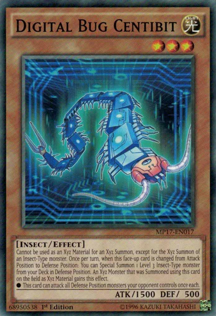 Digital Bug Centibit [MP17-EN017] Common | Jomio and Rueliete's Cards and Comics