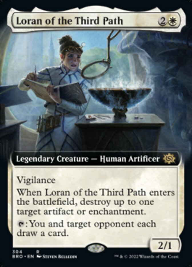 Loran of the Third Path (Extended Art) [The Brothers' War] | Jomio and Rueliete's Cards and Comics