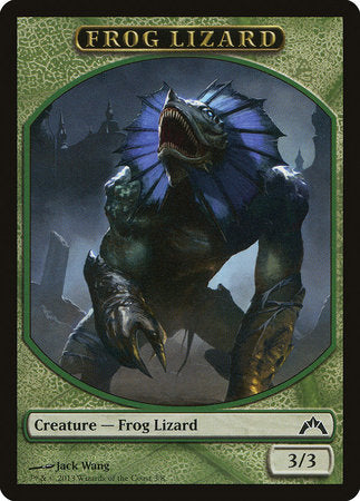 Frog Lizard Token [Gatecrash Tokens] | Jomio and Rueliete's Cards and Comics