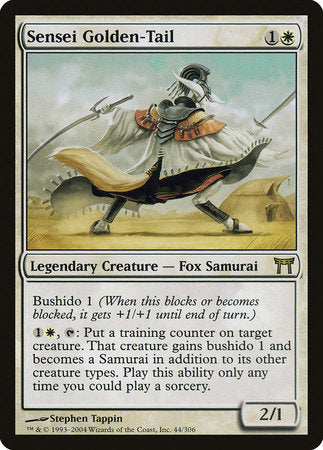 Sensei Golden-Tail [Champions of Kamigawa] | Jomio and Rueliete's Cards and Comics