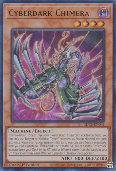Cyberdark Chimera [SDCS-EN002] Ultra Rare | Jomio and Rueliete's Cards and Comics