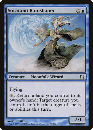Soratami Rainshaper [Champions of Kamigawa] | Jomio and Rueliete's Cards and Comics
