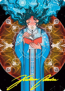 Memory Lapse Art Card (Gold-Stamped Signature) [Strixhaven: School of Mages Art Series] | Jomio and Rueliete's Cards and Comics