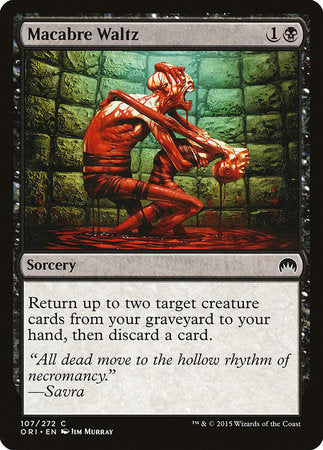 Macabre Waltz [Magic Origins] | Jomio and Rueliete's Cards and Comics