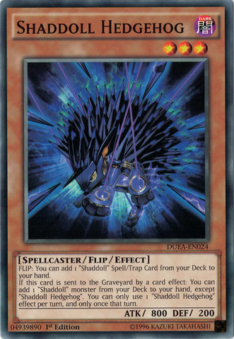 Shaddoll Hedgehog [DUEA-EN024] Common | Jomio and Rueliete's Cards and Comics