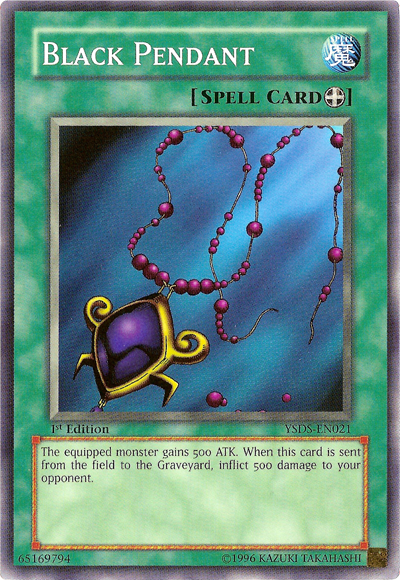 Black Pendant [YSDS-EN021] Common | Jomio and Rueliete's Cards and Comics