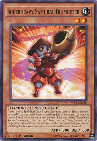 Superheavy Samurai Trumpeter [SP15-EN028] Common | Jomio and Rueliete's Cards and Comics
