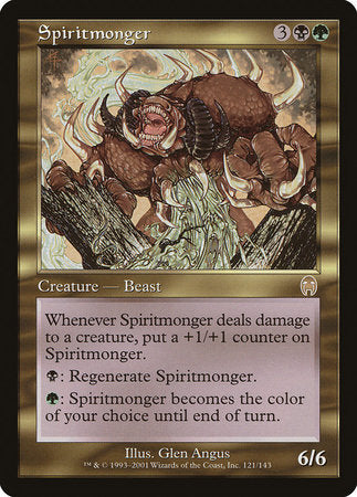 Spiritmonger [Apocalypse] | Jomio and Rueliete's Cards and Comics