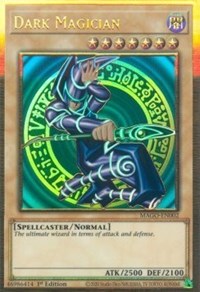 Dark Magician [MAGO-EN002] Gold Rare | Jomio and Rueliete's Cards and Comics