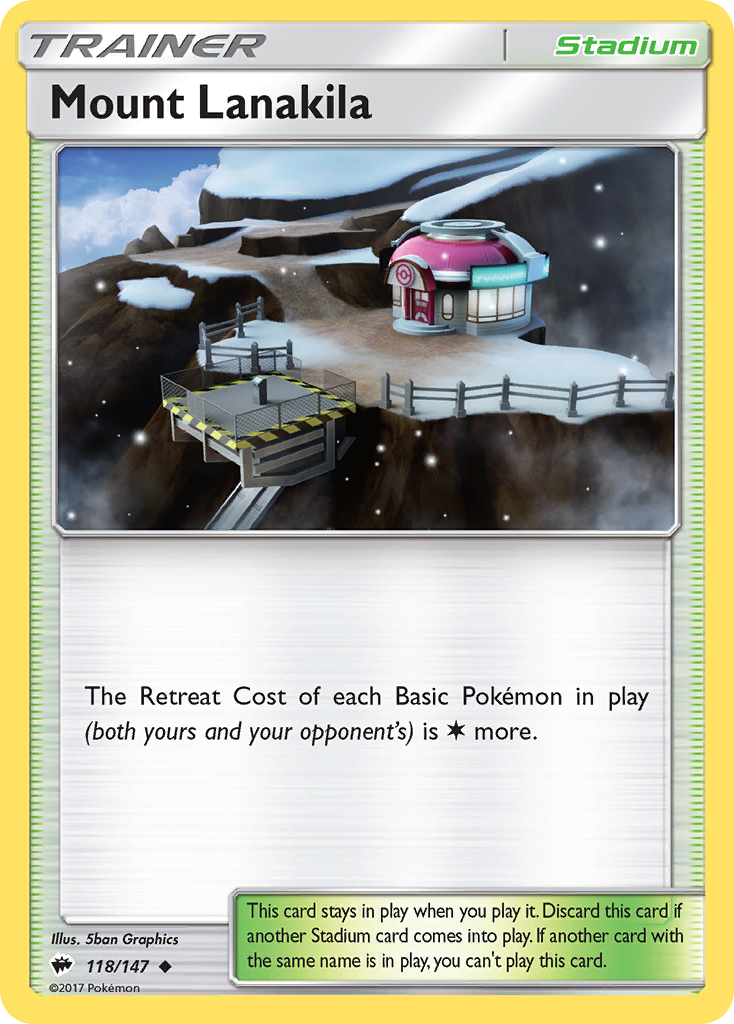 Mount Lanakila (118/147) [Sun & Moon: Burning Shadows] | Jomio and Rueliete's Cards and Comics