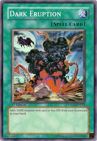 Dark Eruption [PTDN-EN054] Super Rare | Jomio and Rueliete's Cards and Comics