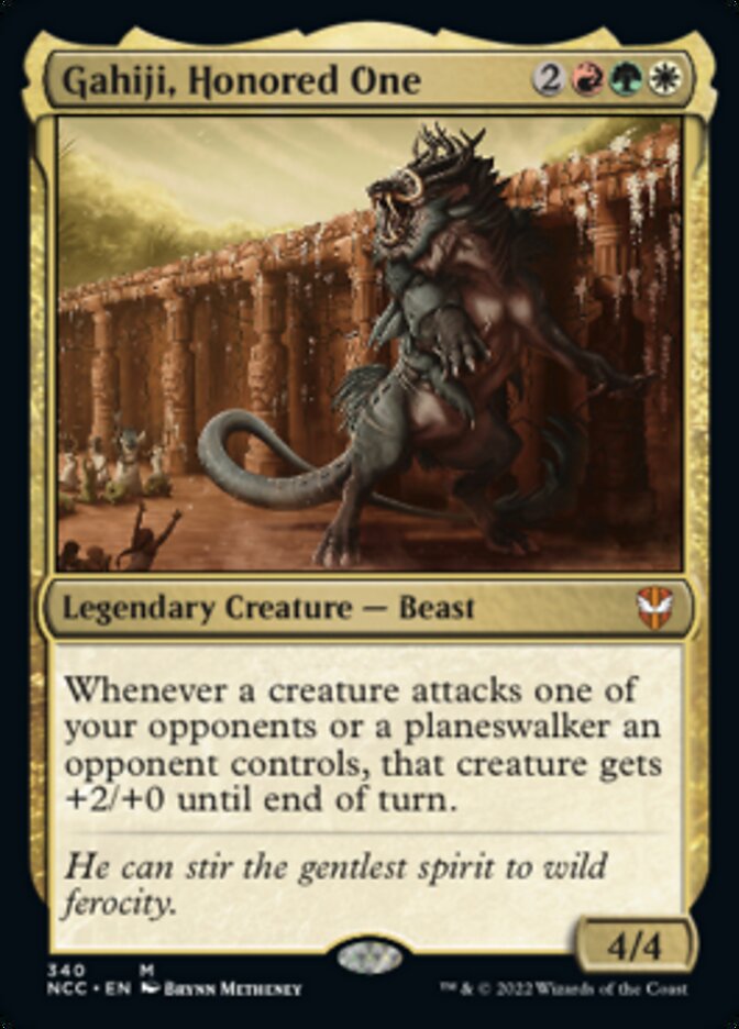 Gahiji, Honored One [Streets of New Capenna Commander] | Jomio and Rueliete's Cards and Comics
