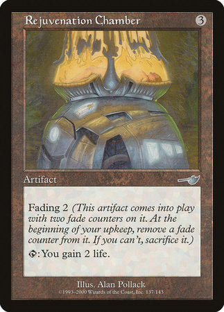 Rejuvenation Chamber [Nemesis] | Jomio and Rueliete's Cards and Comics
