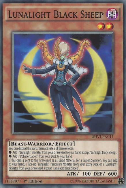 Lunalight Black Sheep [SHVI-EN011] Common | Jomio and Rueliete's Cards and Comics