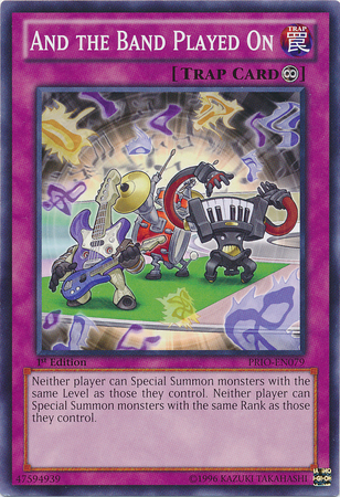 And the Band Played On [PRIO-EN079] Common | Jomio and Rueliete's Cards and Comics