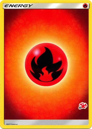 Fire Energy (Charizard Stamp #32) [Battle Academy 2020] | Jomio and Rueliete's Cards and Comics