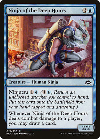 Ninja of the Deep Hours [Planechase Anthology] | Jomio and Rueliete's Cards and Comics