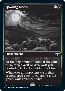Howling Moon [Innistrad: Double Feature] | Jomio and Rueliete's Cards and Comics