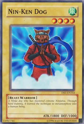 Nin-Ken Dog [DR1-EN164] Common | Jomio and Rueliete's Cards and Comics