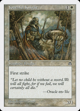 Youthful Knight [Anthologies] | Jomio and Rueliete's Cards and Comics