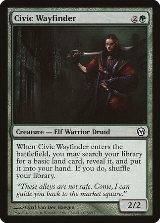 Civic Wayfinder [Duels of the Planeswalkers] | Jomio and Rueliete's Cards and Comics