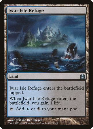 Jwar Isle Refuge [Commander 2011] | Jomio and Rueliete's Cards and Comics