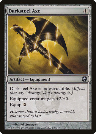 Darksteel Axe [Scars of Mirrodin] | Jomio and Rueliete's Cards and Comics