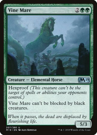 Vine Mare [Core Set 2019] | Jomio and Rueliete's Cards and Comics